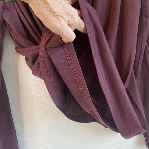 BOGO! Garnet Hill ‘Lace Inset Cowl Neck’ top - Picture 9 of 10